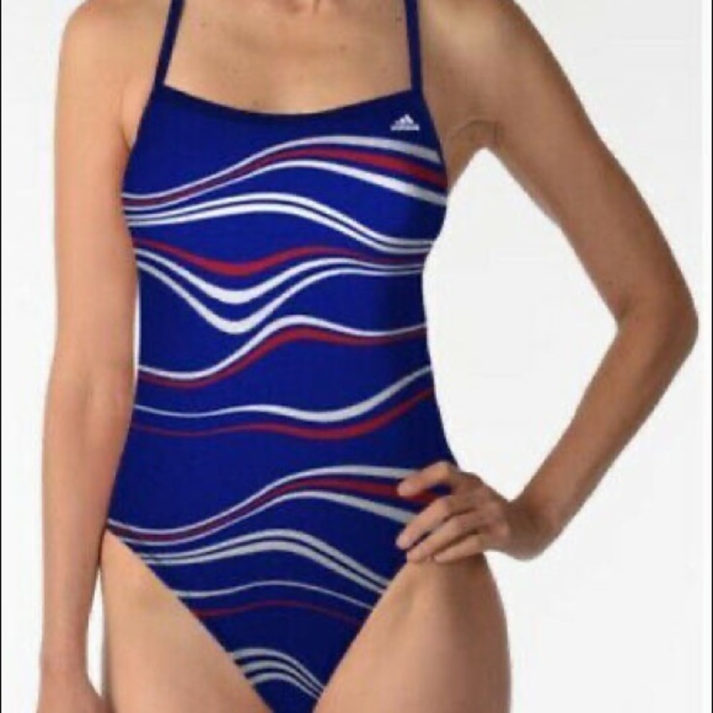 Adidas one piece swimsuit- S/M